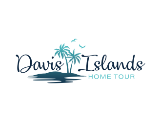 Davis Islands Home Tour logo design by Panara