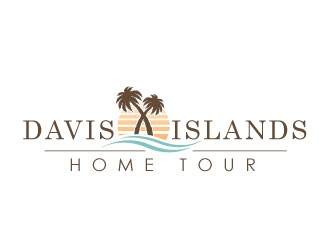 Davis Islands Home Tour logo design by REDCROW