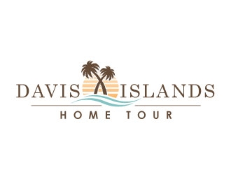 Davis Islands Home Tour logo design by REDCROW