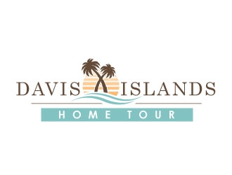 Davis Islands Home Tour logo design by REDCROW