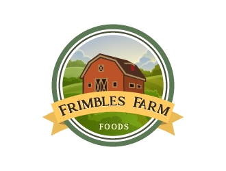 Frimbles Farm logo design by kasperdz
