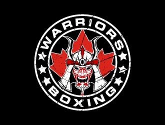 Warriors Boxing logo design by cybil