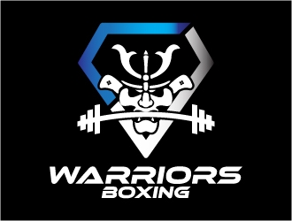 Warriors Boxing logo design by Fear