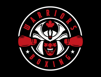 Warriors Boxing logo design by jm77788