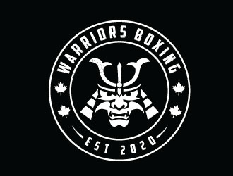 Warriors Boxing logo design by sanworks