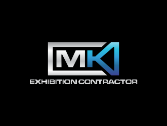 MK Exhibition Contractor logo design by eagerly