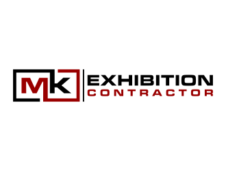 MK Exhibition Contractor logo design by p0peye