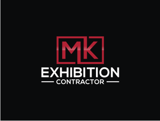 MK Exhibition Contractor logo design by Nurmalia