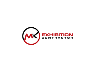 MK Exhibition Contractor logo design by RIANW
