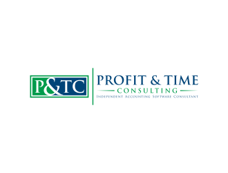 Profit and Time Consulting - Independent Accounting Software Consultant logo design by p0peye