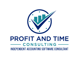 Profit and Time Consulting - Independent Accounting Software Consultant logo design by akilis13