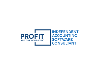 Profit and Time Consulting - Independent Accounting Software Consultant logo design by RIANW