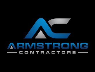 Armstrong Contractors logo design by p0peye