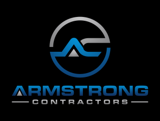 Armstrong Contractors logo design by p0peye