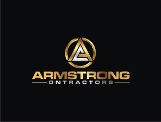 Armstrong Contractors logo design by agil