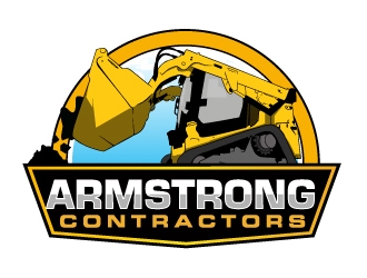 Armstrong Contractors logo design by AamirKhan