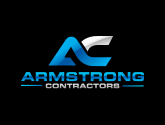 Armstrong Contractors logo design by zamzam