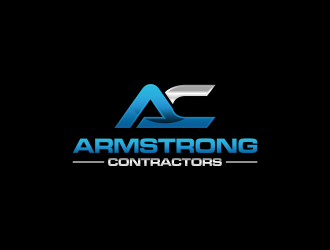 Armstrong Contractors logo design by RIANW