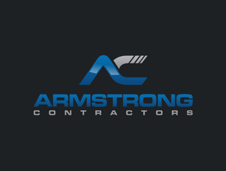 Armstrong Contractors logo design by Rizqy