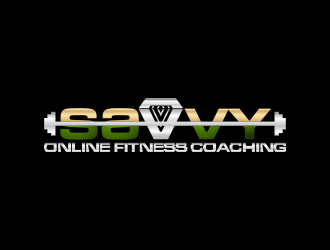 SAVVY Online Fitness Coaching logo design by hopee