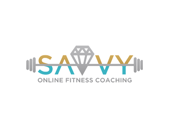 SAVVY Online Fitness Coaching logo design by Rizqy