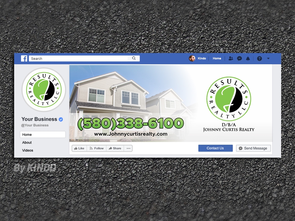 Johnny Curtis Realty logo design by Kindo