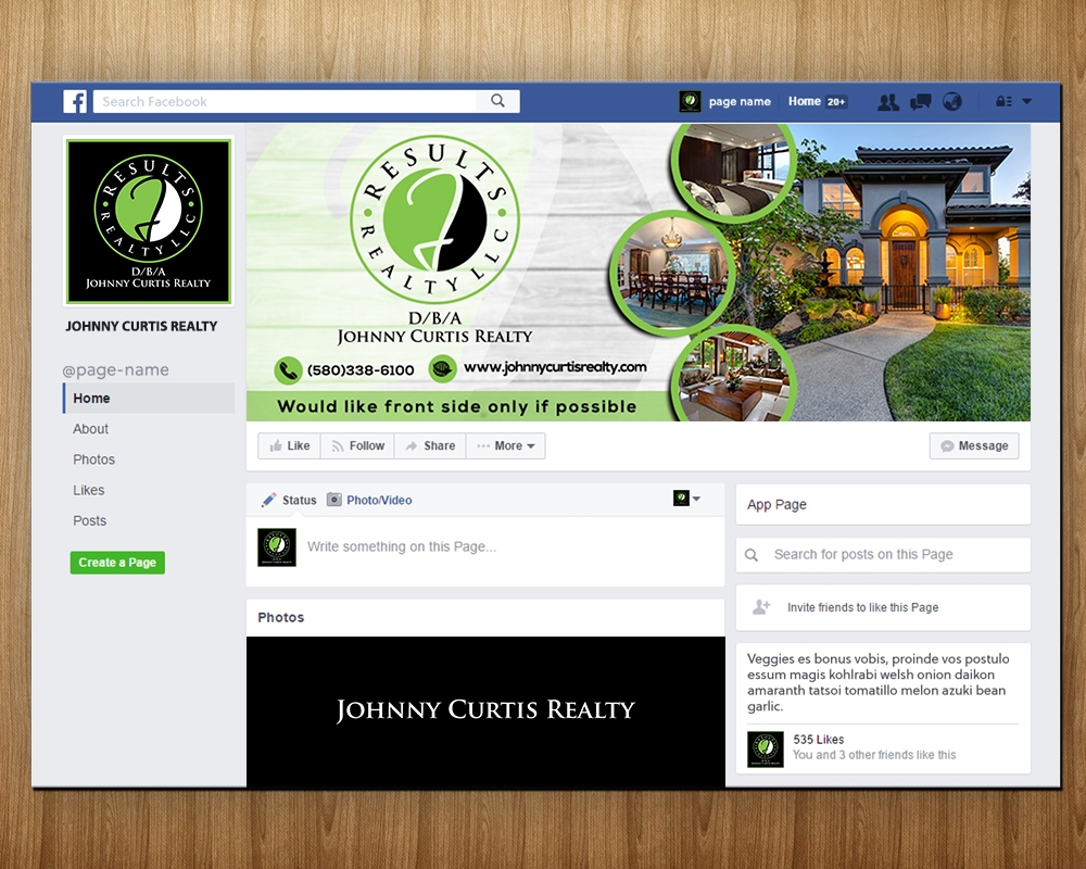 Johnny Curtis Realty logo design by MastersDesigns