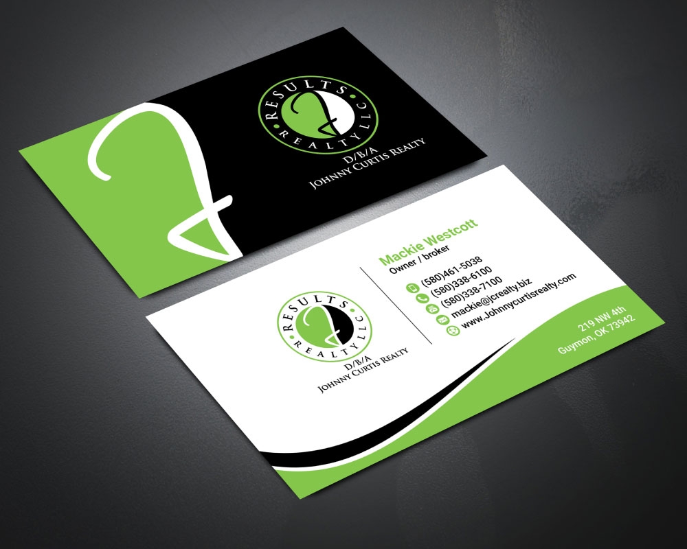 Johnny Curtis Realty logo design by Boomstudioz