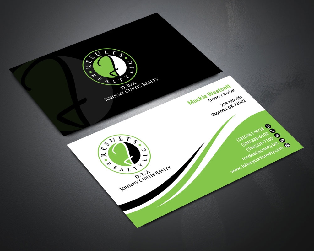 Johnny Curtis Realty logo design by Boomstudioz