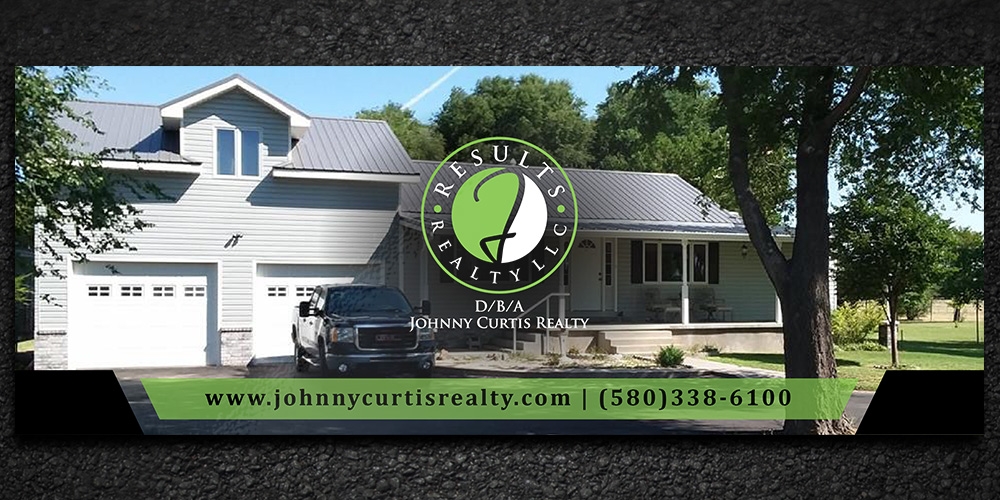 Johnny Curtis Realty logo design by Gelotine