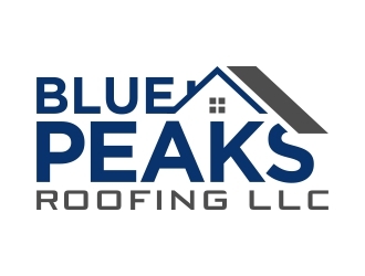Blue Peaks Roofing LLC logo design by FriZign
