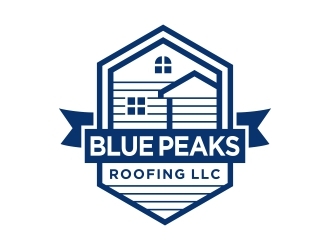 Blue Peaks Roofing LLC logo design by FriZign