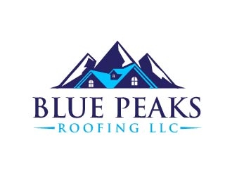 Blue Peaks Roofing LLC logo design by usef44