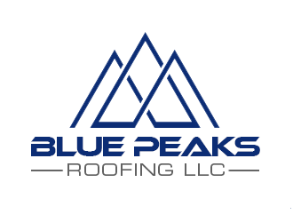 Blue Peaks Roofing LLC logo design by kunejo