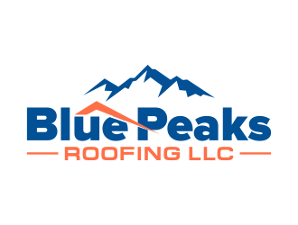 Blue Peaks Roofing LLC logo design by Panara