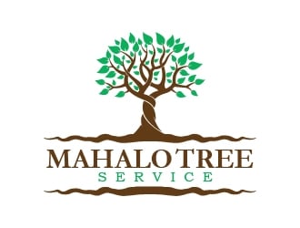mahalo tree service logo design by Shailesh