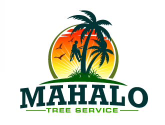 mahalo tree service logo design by THOR_