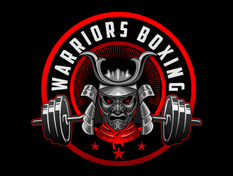 Warriors Boxing logo design by THOR_