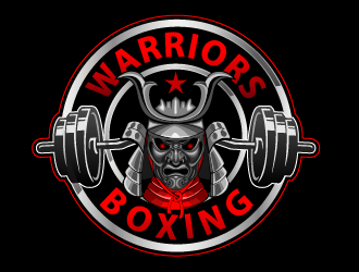 Warriors Boxing logo design by THOR_
