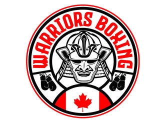 Warriors Boxing logo design by DreamLogoDesign
