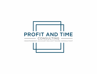 Profit and Time Consulting - Independent Accounting Software Consultant logo design by checx
