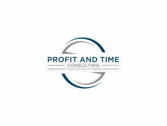 Profit and Time Consulting - Independent Accounting Software Consultant logo design by checx