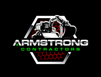 Armstrong Contractors logo design by PRN123