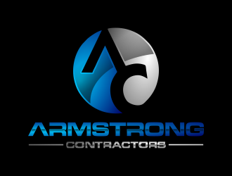 Armstrong Contractors logo design by Gwerth