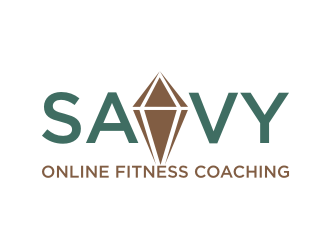 SAVVY Online Fitness Coaching logo design by rief