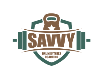 SAVVY Online Fitness Coaching logo design by Girly