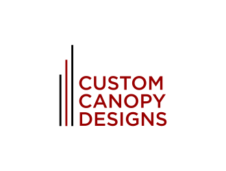 Custom Canopy Designs logo design by p0peye