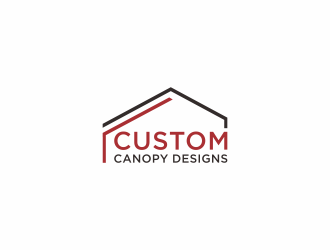 Custom Canopy Designs logo design by checx