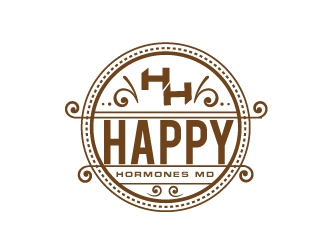 Happy Hormones MD logo design by AamirKhan