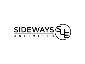 Sideways Sue Unlimited logo design by RIANW